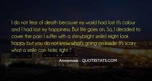 Top 10 A Smile Can Hide Pain Quotes Famous Quotes Sayings About A Smile Can Hide Pain