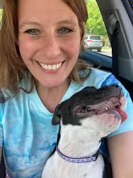 It took my son 8 years to convince me to get a dog. Now? She's MINE. Daisy  Cow saved my life a few months after I brought her home when I had