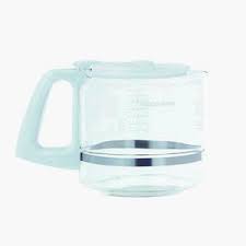 Black And Decker Coffee Pot Replacement White 12 Cup Replacement Carafe White Coffee Store Coffee Accessories Carafe