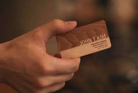 Set the opacity to 50% to allow some of the wood grain to show through. Carved Wooden Business Cards Wood Business Card