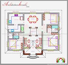 3 Bedroom House Plan In 1200 Square Feet Eith Nalukettu Style House Design Beautiful Courtyard Plan Model House Plan Square House Plans 1200 Sq Ft House