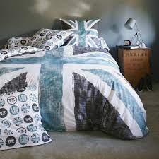 Leguide.com vous aide à trouver des offres pour 3 suisses housse de couette. Housse De Couette Coton Old Flag Gris 3 Suisses