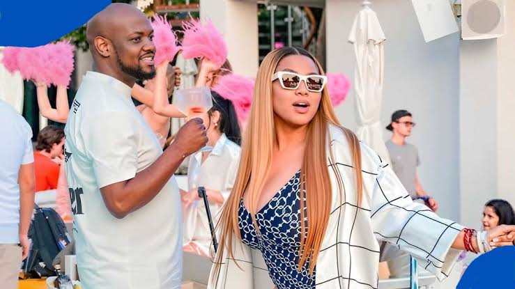 Lerato Kganyago celebrates husband Thami Ndlala's birthday