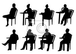 Check spelling or type a new query. Siluetas De Personas Sentadas Pinturas Para La Pared Cuadros Cruzado Taburete Propension Myloview Es