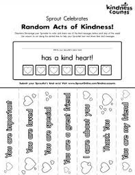 Random Acts Of Kindness Coloring Page Random Acts Of Kindness Kindness Challenge Teacher Encouragement