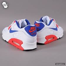 Nike Air Max 90 Essential White Hyper Red Hyper Blue Air 23 Air Nike Air Max Nike Air Nike Air Max 90