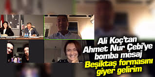 Beşiktaş başkanı ahmet nur çebi ile kulüp genel sekreteri mesut urgancılar, sohbet toplantısı şeklinde geçen buluşmada spor müdürlerine yönetimin. Ali Koc Tan Ahmet Nur Cebi Ye Bomba Mesaj Besiktas Formasini Giyer Gelirim