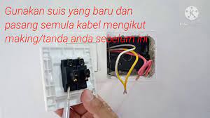 Video ini mangajar anda cara pendawaian untuk 2 suis lampu this video will teach you how to wired 3 bulb with 2 switch. Cara Pasang Suis Lampu Yang Baru Youtube