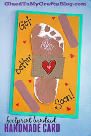 Cute & easy get well soon card idea. Homemade Cards For Kids To Make How Wee Learn