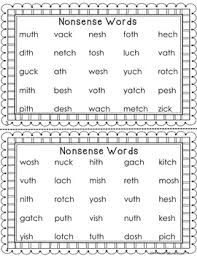 (all that squeezing is great for building hand strength, too.) source: Nonsense Word Practice Sheets Blends Digraphs Great For Dibels Aimsweb