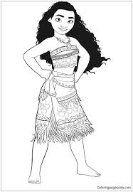Moana Princess 6 Coloring Page Moana Coloring Pages Moana Coloring Disney Coloring Pages