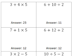 Order Of Operations Place The Grouping Symbols In The Appropriate Place Order Of Operations Mastering Math Quiz Quiz Trade