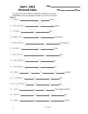 Learn vocabulary, terms and more with flashcards, games and other study sig figs with multiplying/dividing? 08 U1 Gen Ws5 Size Of Things Name Date Pd Dimensionalanalysis Use The Factor Label Method To Make The Following Conversions Remember To Use The Course Hero
