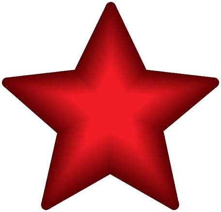 Red Star PNG Clipart​ | Gallery Yopriceville - High-Quality Free Images and Transparent PNG Clipart