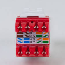 Supports t568a and t568b wiring with color coded 110 blocks. Cat6 Rj45 Keystone Jack For Hd Style Icc