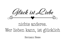 Wandtattoo Glück Ist Liebe
