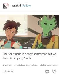 Star Wars Resistance Memes Featuring Torra And Neeku I Love Neeku Star Wars Ezra Star Wars Memes Star Wars Fandom