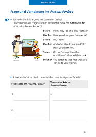 Frage Und Verneinung Im Present Perfect Unterrichtsmaterial Im Fach Englisch In 2020 Englischunterricht Fragen Unterrichtsmaterial