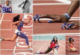 She stunned the crowd and shocked. The Ultimate Sports Style Icon That Is Flo Jo Flo Jo Track And Field Female Athletes