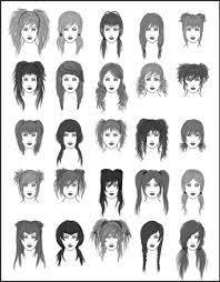 Womens Hair Set 1 By Dark Sheikah On Deviantart How To Draw Hair Womens Hairstyles Hair Reference