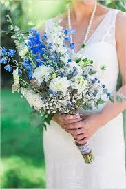 Maybe you would like to learn more about one of these? Rustic Blue And White Wedding Blue Wedding Bouquet White Wedding Flowers Bohemian Wedding Bouquet