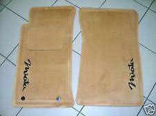 Genuine Mazda Miata Oem Tan Carpet Floor Mats With Miata Logo 1990 1997 Mazda Miata Miata Mazda