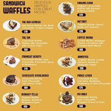 Menu Of Belgian Waffle Factory Brigade Road Bangalore Magicpin Waffle factory designed by fishdesigns61025. menu of belgian waffle factory brigade