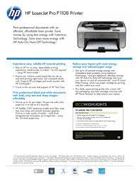 Download the latest drivers, firmware, and software for your hp laserjet pro p1108 printer.this is hp's official website that will help automatically detect and download the correct drivers free of cost for your hp computing and printing products for windows and mac operating system. Hp Laserjet Pro P1108 Printer Techshire Technologies India Pvt Manualzz