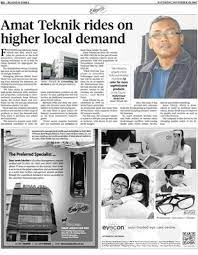 The sibling had more than 15 years experience in engineering works through their partnership company, bentley engineering work, before incorporating t&k automation sdn. Amat Teknik Rides On Higher Local Demand Klik
