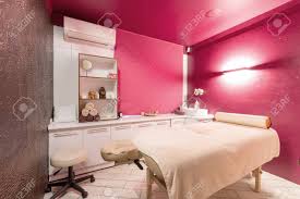 Spas, massage, steam rooms, spas photos. Massage Room Interior Design In Wellness And Spa Center Dim Stock Photo Picture And Royalty Free Image Image 92862724