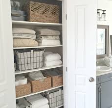 Closet depths are based on the dimensions of various common clothing elements such as shoes, folded clothes, and shirts hung on hangers. A Quick And Easy Linen Closet Refresh Willow Bloom Home