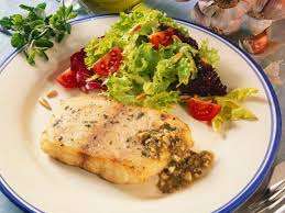Victoriabarsch Mit Knoblauch Kapernsauce Rezept Muscheln Rezept Einfache Gerichte Lebensmittel Essen