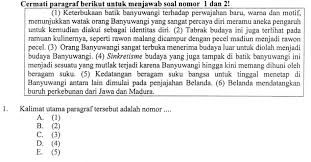 Banyak yang menghambat kemajuan dunia perbukuan di indonesia. Pembahasan Soal Un Tahun 2016 2017 Bahasa Indonesia Sma Ma Menentukan Kalimat Utama Soal Nomor 1 Zuhri Indonesia