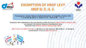 Companies with 10 or more malaysian employees are mandatory to register, while a company with 5 to 9 malaysian employees are optional. Dms Group Hrdf å»¶é•¿è±å…æœŸé™ Facebook