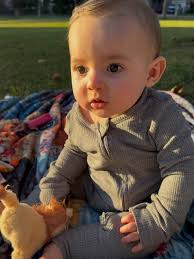 Asher turned 7 months last week! 🩵 ⠀⠀⠀⠀⠀⠀⠀⠀⠀⠀⠀⠀ I love my baby so much and  can't believe how fast he is growing before my eyes 🥹😭 You are such a  blessing my sweet boy 🙏🏻