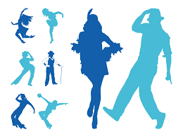 Related clip art ← see all dance clip art. Jazz Dancers Silhouettes Vector Art Graphics Freevector Com