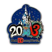 The retail price is $9.90 per box/pin. Disney Annual Pin 2013 Cinderella Castle Stitch