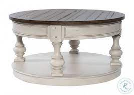 Check spelling or type a new query. Morgan Creek Antique White Round Cocktail Table From Liberty Coleman Furniture