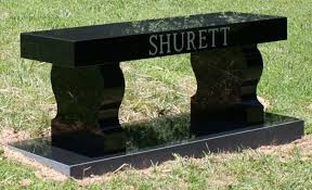 Granite Cemetery Benches Helping You Design A Personalize Monument Headstone