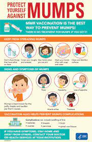 Mumps is most recognisable by the painful swellings in the side of the face under the ears (the parotid glands), giving a person with mumps a distinctive hamster face appearance. Mumps Don T Let Mumps Spoil Your Fun Infographic Cdc