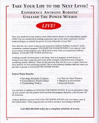 The main characters of this self help, psychology story are ,. Tony Robbins Unleash The Power Within Workbook Pdf Pdf Txt