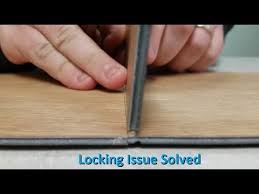 Solved Ivc Waterproof Plank Click Flooring End Lock Difficulty Youtube