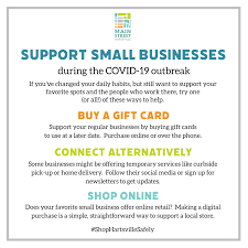 90% of brands use social media to boost brand awareness. Support Small Businesses During The Covid 19 Outbreak Main Street Hartsville