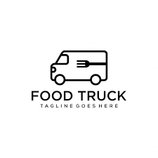 Food Delivery With Truck Transportation Food Delivery Logo Food Delivery Food Delivery Business