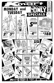Kmart Monday And Tuesday Specials April 1973 Tuesday Specials Kmart Special