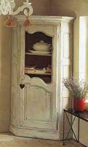 Stile Provenzale Angoliera Decapata Clicca Per Ingrandire Casetta In Stile Shabby Carta Da Parati Shabby Chic Credenza Angolare
