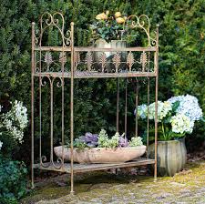 Jetzt pflanzen günstig online bestellen schnelle lieferung! Metall Regal Im Antik Design Mit Patina Garten Pflanzen Stander Bad Kuche Kaufen Bei Come4buy Gmbh