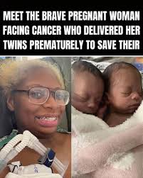 Ebony Ingram, a North Carolina mother, faced the unthinkable — diagnosed  with leukemia at 27 weeks pregnant, she made the brave decision to deliver  her twins nearly 15 weeks early so she