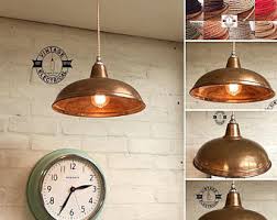 retro pendant light etsy