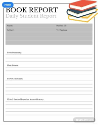 Free Book Report Template Pdf Word Doc Apple Mac Apple Mac Pages Illustrator Book Report Templates Book Report Report Template